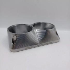 Spear Tool & Machine T6 Turbo Transition Flange Dual 2.5" 3.64" x 2.5" Port  MADE IN USA