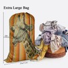 Swono Giraffe Head Extra Large Laundry Bag with Drawstring Heavy