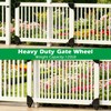 Sliding Gate Kit, Heavy Duty Sliding Gate Hardware for Deck