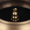 Household Brass Incense Burner Incense Burner Holders Craft Decoration (Round