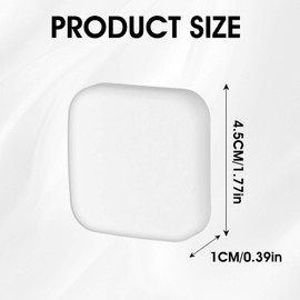 6pcs Wall Door Knob Protector Self-Adhesive Silicone Wall Protectors from Door Knobs for Home Office School Noise Reduction Doorknob Stopper Walls Protector