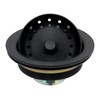 LQS Kitchen Sink Drain Assembly, Sink Drain Basket Strainer, Stainless