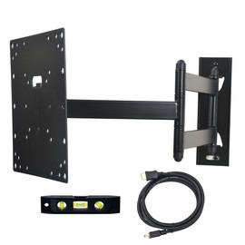VideoSecu Articulating Swingout Tilt TV Wall Mount Bracket for Vizio D40f-E1 D40n-E3 D43f-E1 D43n-E1 D43-E2 D48f-E0 D50f-E1 D50n-E1 M50-E1 D50-E1 D55f-E2 D55n-E2 D55-E0 E55-E1 E55-E2 LED Smart TV AB4