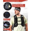 Conquer. 15L Running Vest with 2 x Flasks for Women/Men,