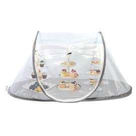 E-GOSO X-Large Mesh Net Food Cover for Outdoors, Camping, Farmer Market Events, Wind Resistant