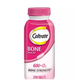 Caltrate 600 Plus D3 Calcium and Vitamin D Supplement Tablets Bone Health Sup...