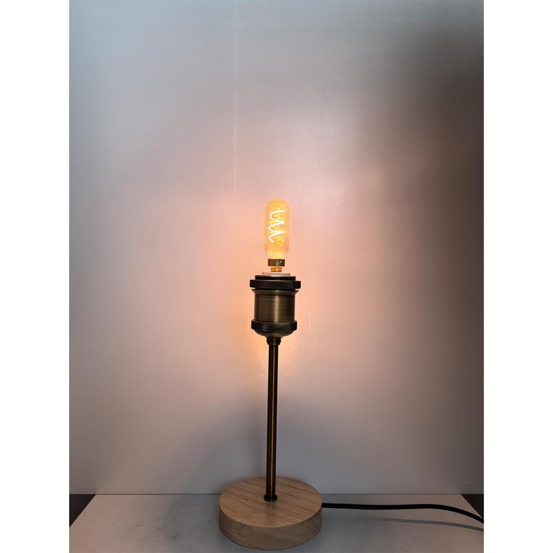 XIAOKALAMI T6/T25 LED Edison Candelabra Bulb, E12 Base, Dimmable, 40W