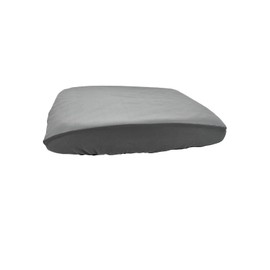 EechicSpace Grey Faux Leather Dog Bed Cover Not Waterproof Hair Resistant 20 x 15 Inch