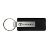 Au-TOMOTIVE GOLD Toyota Venza Black Leather Key Chain