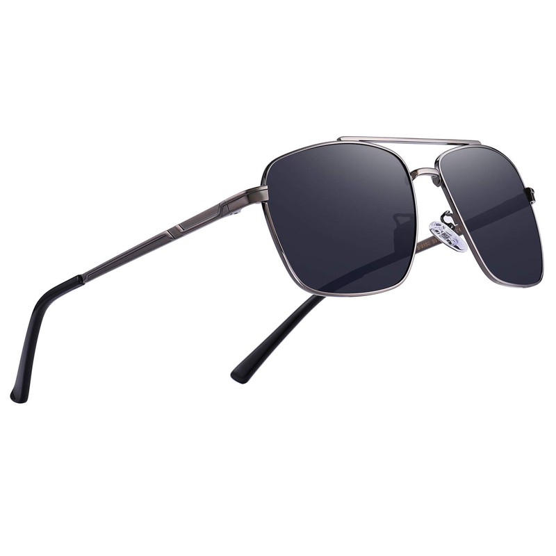 OLIEYE Rectangular Polarized Sunglasses for Men