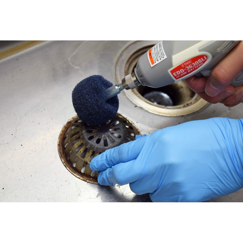 SK11 Cleaning Afro-kun Junior Hexagonal Shaft for Electric Drill/Impact Driver,