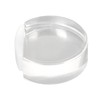4pcs Transparent Door Stopper Soft Acrylic Door Holder Prevent Impact