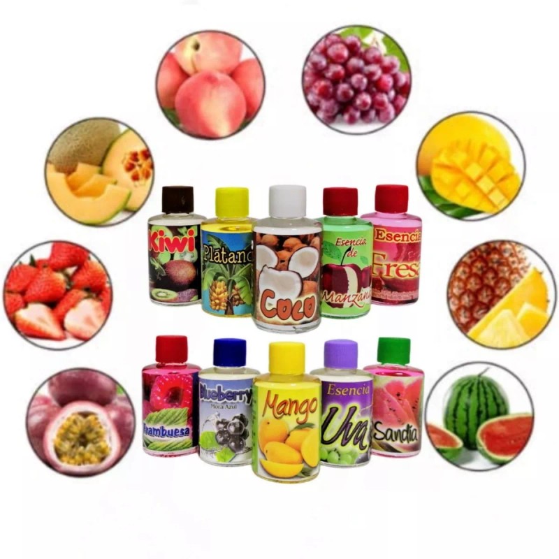 Essences Golden Kit 10 Esencias Aromáticas Para Difusor Humidificador Vela