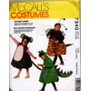 McCalls 7340 Childrens Pot Belly Mouse Pumpkin Train Lion Dinosaur