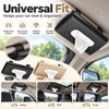 Car Sun Visor Tissue Holder for Easy Access – Microfiber