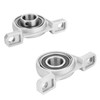 Norhogo 4 Pieces Housing Bearing, 20 mm Pillow Block Set,