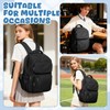bluterm School Backpack for Women Men Lighweght Middle School Bookbag