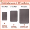 Quick Dry Absorbent Dog Food Mat, 19 x 12 in