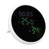 QANYEGN Smart Thermometer with Voice Control and LED Display, WiFi
