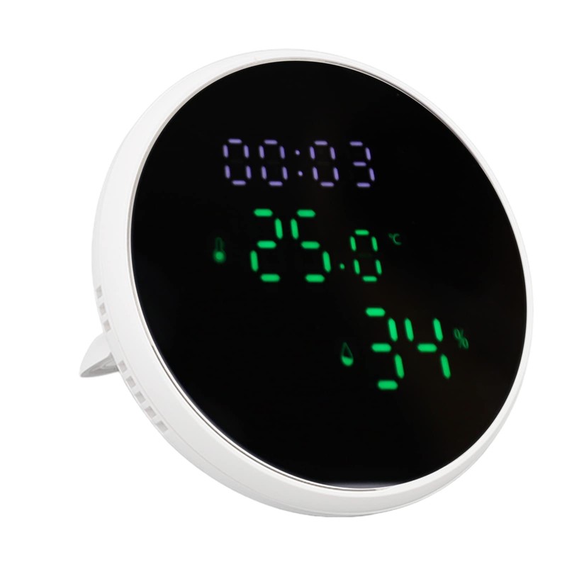 QANYEGN Smart Thermometer with Voice Control and LED Display, WiFi