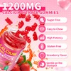 Calcium Citrate Gummies 1200mg, Chewable Calcium Supplements for Women &