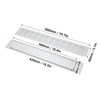 2 Pcs Air Vent Grille Aluminium Alloy Rectangular Ventilation Grill
