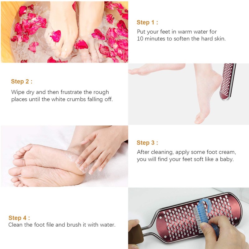 Pedicure Foot File Callus Remover - Large Foot Rasp Colossal