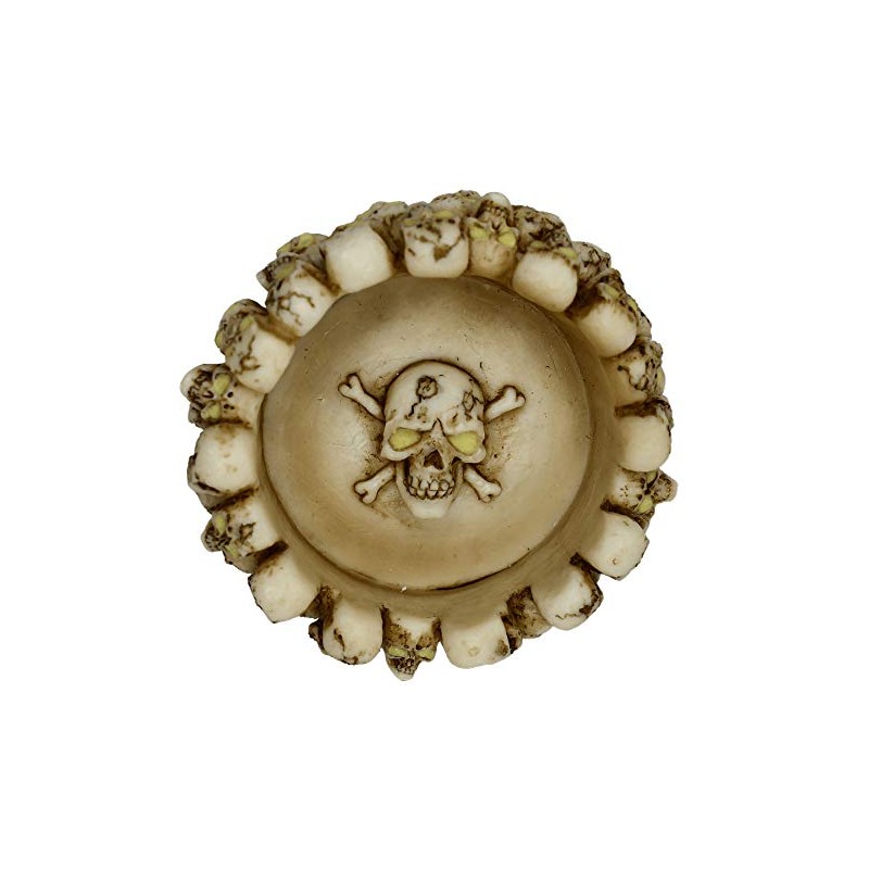 Ashtray Skull Eye Glow In The Dark (one Single pc)