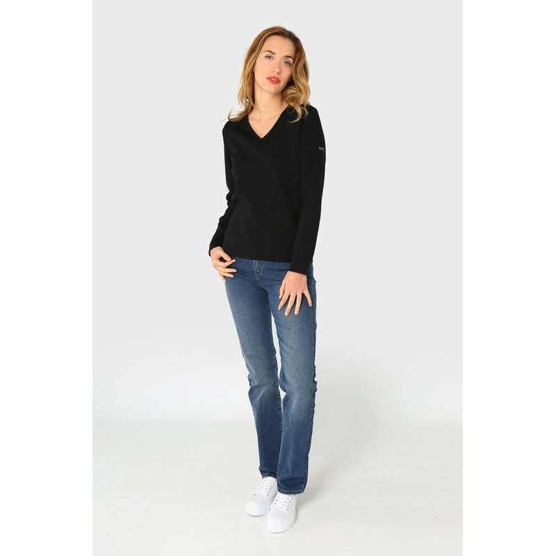 Armor Lux Women's Locmine Jumper, black