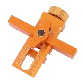 Cabinet Door Installation Positioner, Aluminum Alloy Cabinet Door Mounting Jig, Adjustable Cabinets Doors Positioning Tool for Installing Most Frameless Cabinets
