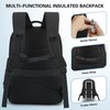TONRUYN Tactical Cooler Backpack 36 Cans Double Deck Insulated Backpack