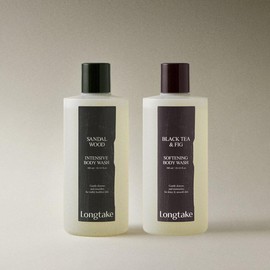 Longtake Black Tea & Fig Softening Body Wash 300mL - Sandalwood Intensive Body Wash