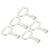 PATIKIL Key Shape Socket Spanner Key, 5 Pack Electrical Cabinet