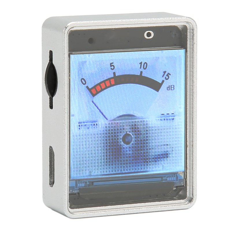 VU Meter Professional Voice Activation 1.3inch Display High Accuracy Sound