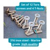Enhanc3d Designs - Nuts and Torx Screws for Wingfoil, Hydrofoil,