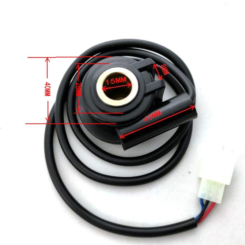 Motorcycle Digital Odometer Sensor Accessories Universal 3-Pin Connection Reliable Motorcycle