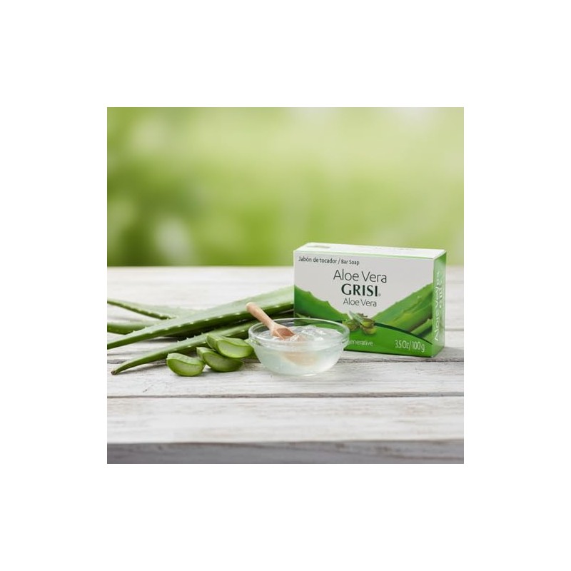 Grisi Aloe Vera Soap - Jabon De Savila - 3.5