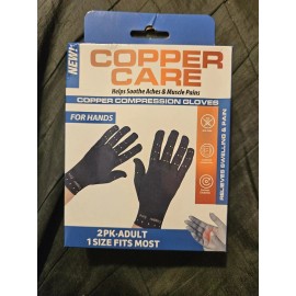 Unbranded Copper Infused Compression Gloves Helps Soothe Aches And Pains
