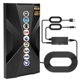 TV Antenna for Smart TV Indoor, Local Channels, Digital Antenna for Smart tv Indoor, 650+ Miles Long Range HDTV Antenna, Support All Square Stick - Size: HDTV Antenna 920+