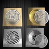 Entatial Drain Strainer, Stainless Steel Round Floor Drain Filter, Drain