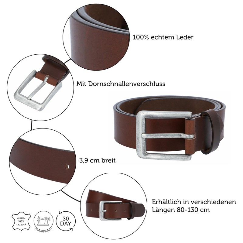 Gusti Leather - Bente (Dark Brown, 120), brown