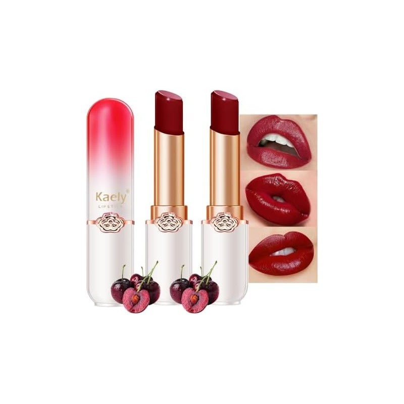 Kaely- 2 piezas de lápiz labial que cambia de color