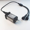 2 Way Lighting Splitter Connector 2Pin Y Shape 1 Male