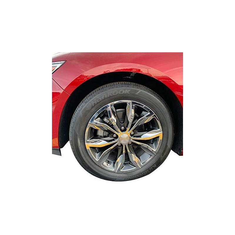 Auto Reflections Set of 4 17" 5 Split Spoke Wheel