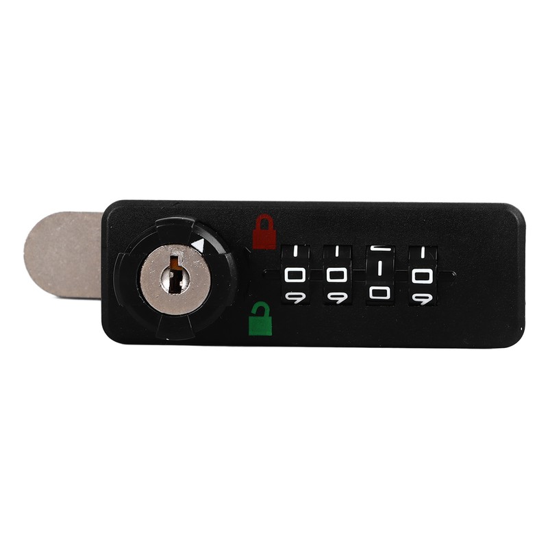 4 Digit Mechanical Dial Combination Lock Password Safety Drawer Shoe