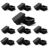 Gizhome Square Plastic Polyethylene Plug 1"x 1", Tubing End Cap,