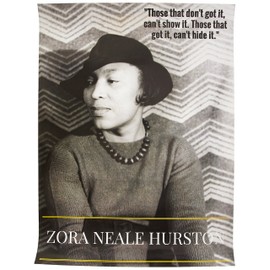 777 Tri-Seven Entertainment Zora Neale Hurston Poster Print with Quote African American Women Black History (18x24)