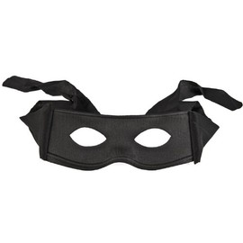 Nick and Ben Smooth Zoro Mask Made of Black Fabric