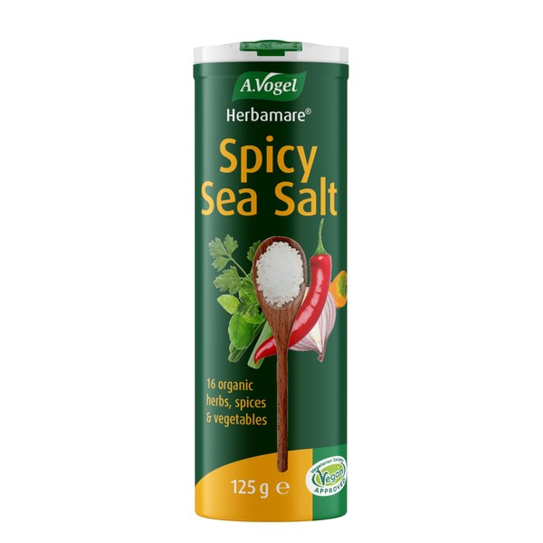 A.Vogel Herbamare® Spicy Sea Salt 125g | Unrefined Sea Salt