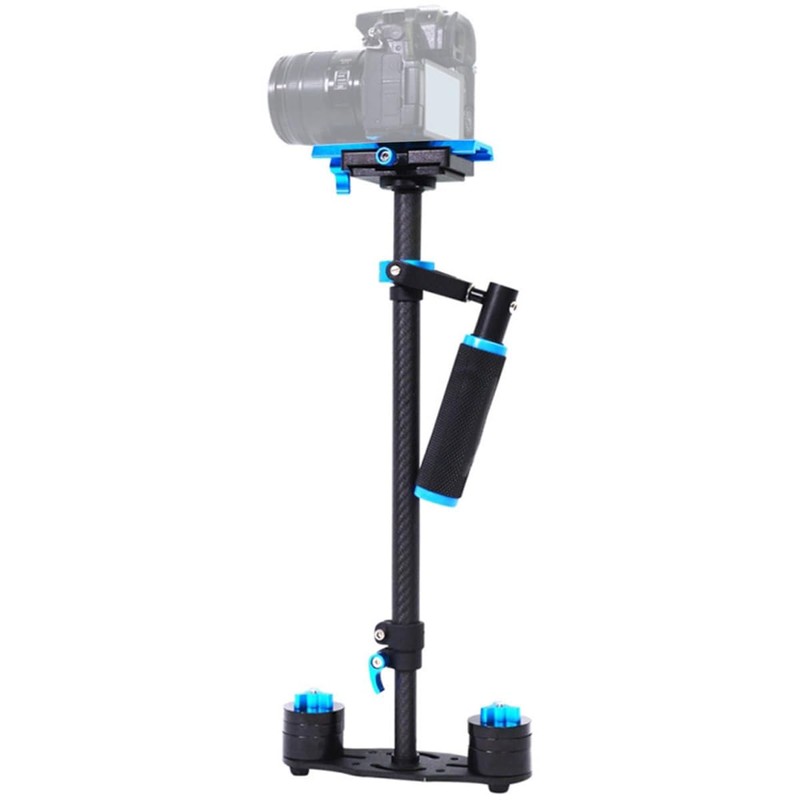 YELANGU S60T Carbon Fiber Handheld DSLR Camera Stabilizer - Black